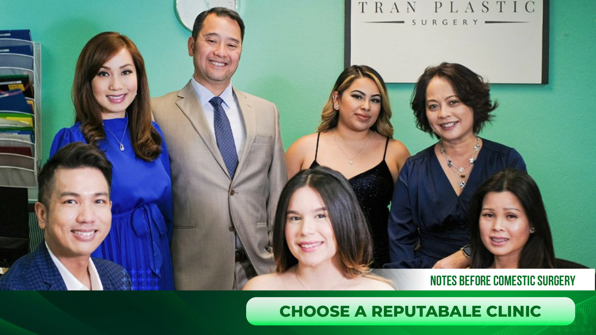 Choose a reputable doctor and plastic surgery clinic - note before cosmetic surgery