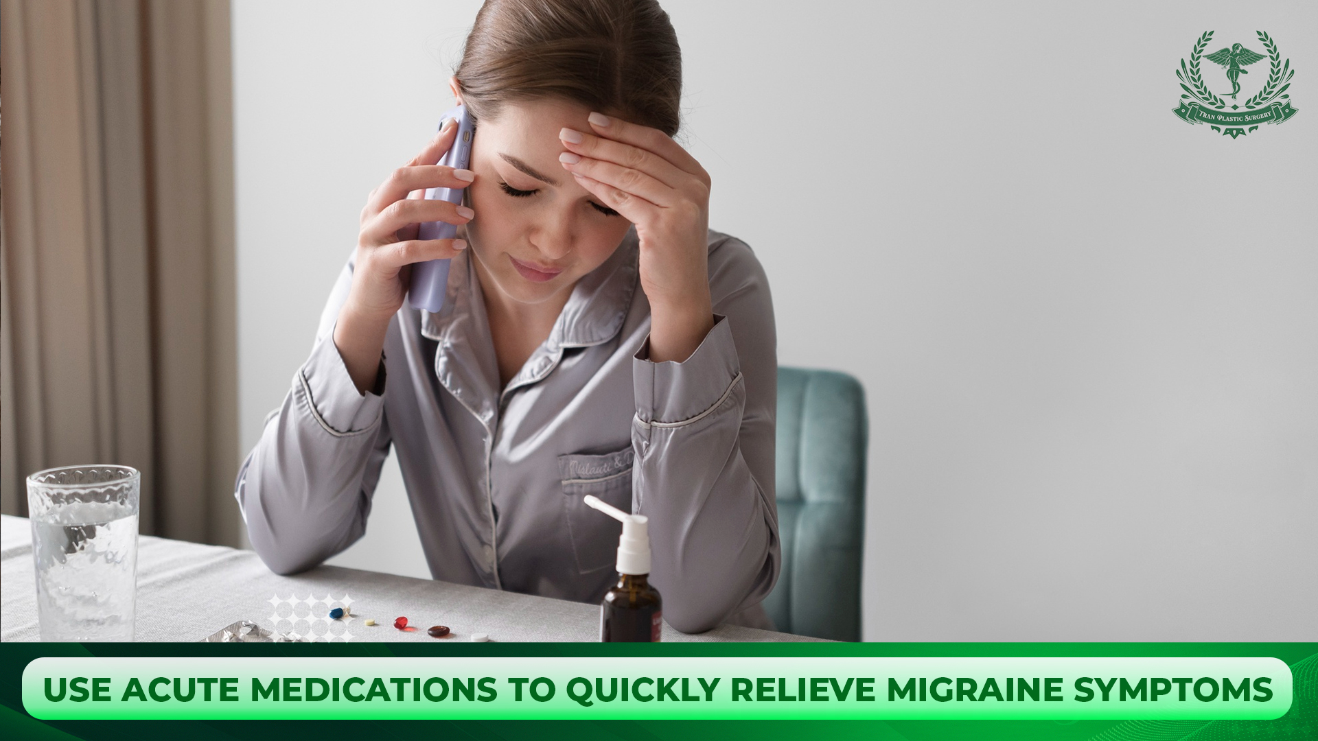 use acute medications to quickly relieve migraine symptoms