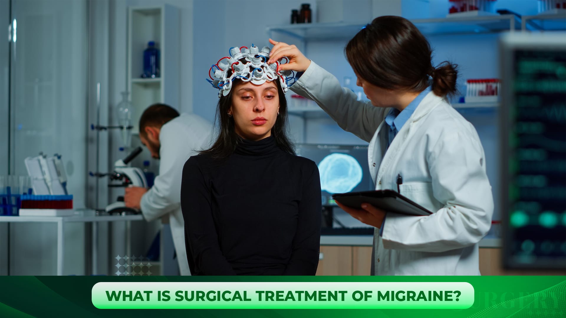 What is surgical treatment of migraine?