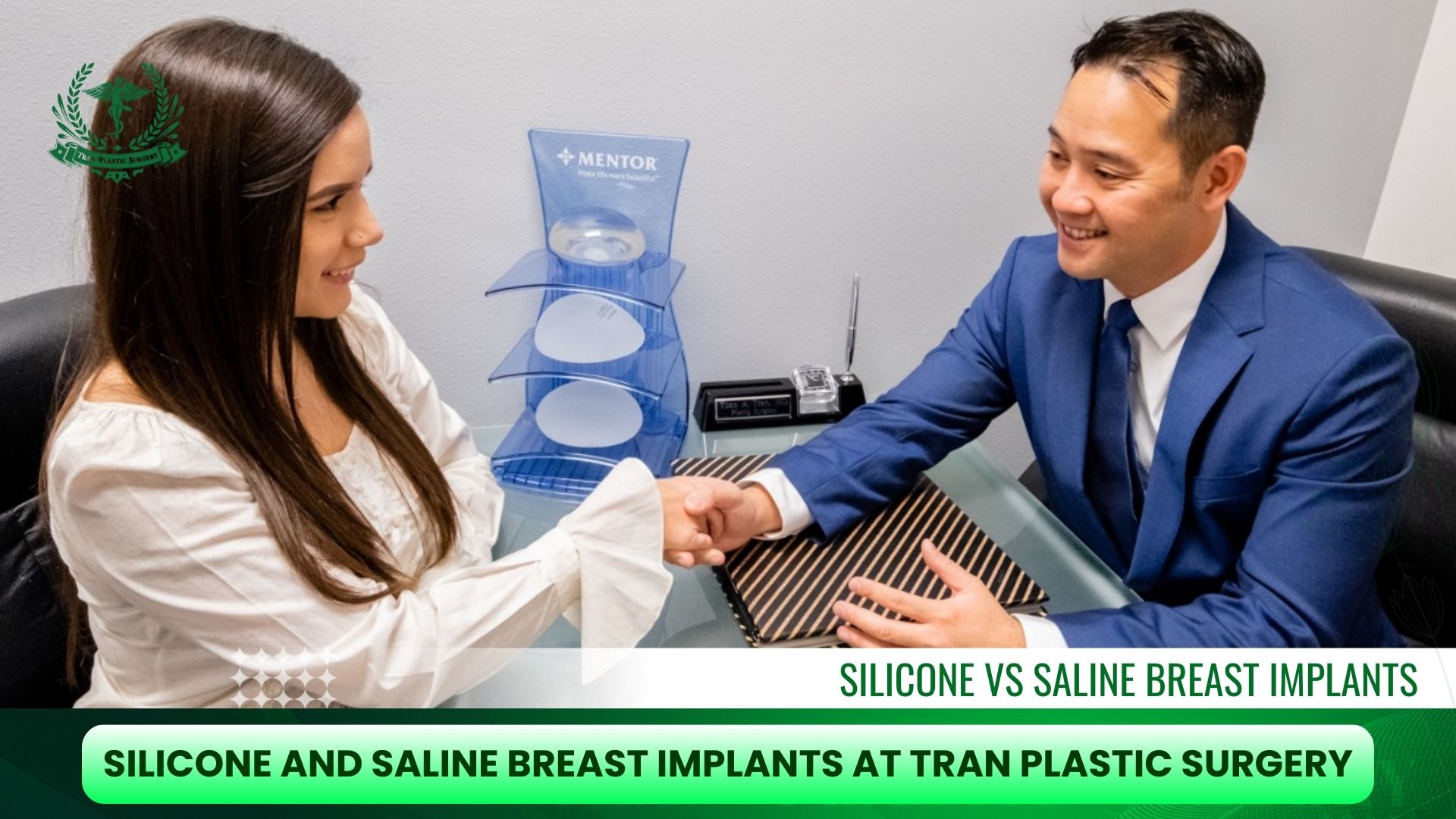 Silicone and Saline Breast Implants at Tran Plastic Surgery