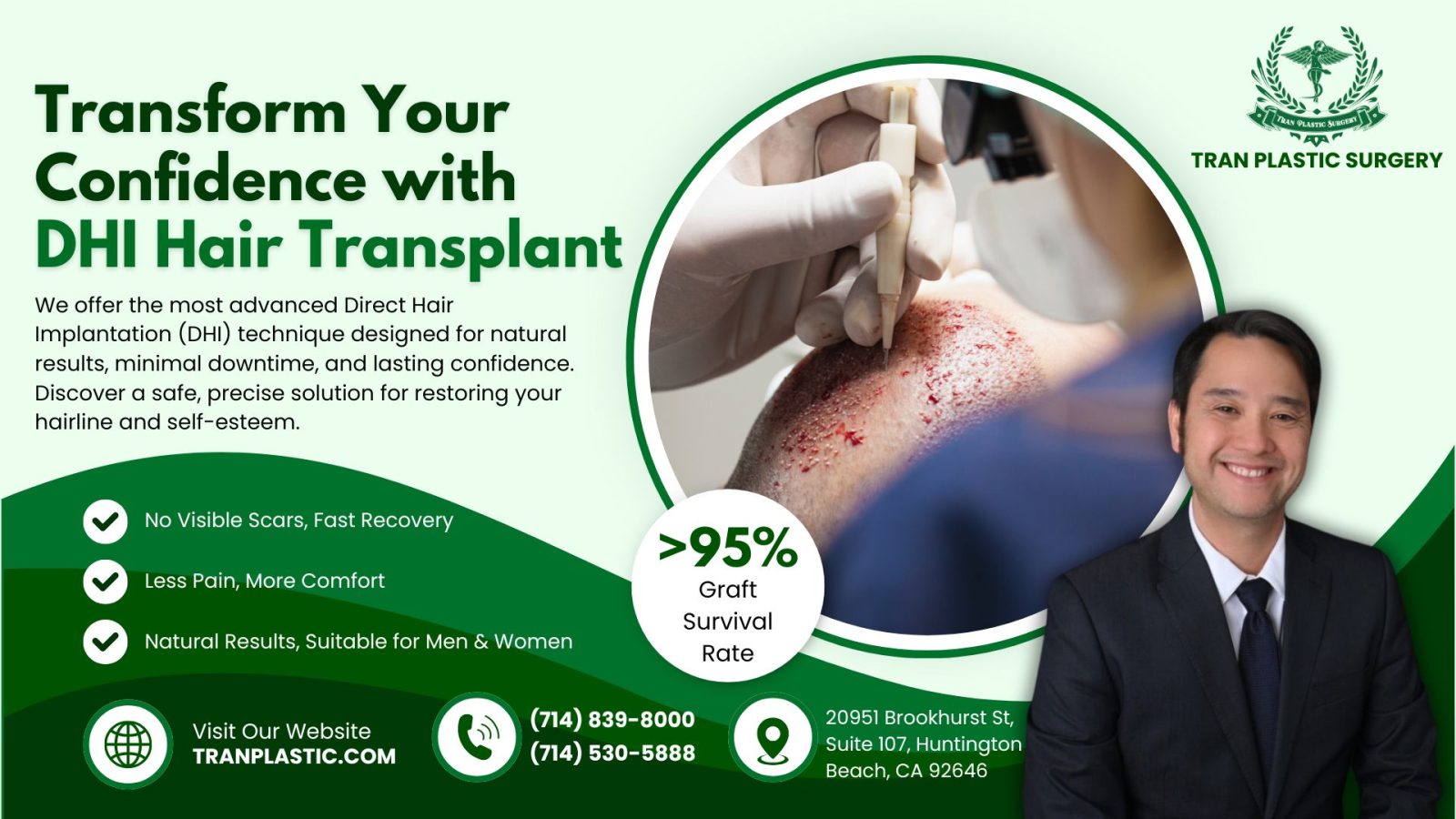 Choosing the Right Clinic or Surgeon for DHI Hair Transplant