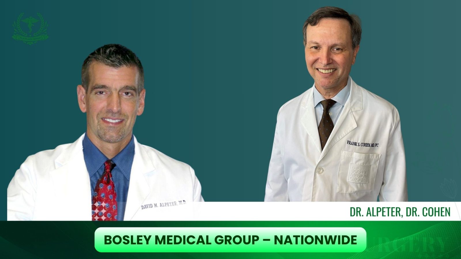 Bosley Medical Group - Best hair transplant in USA