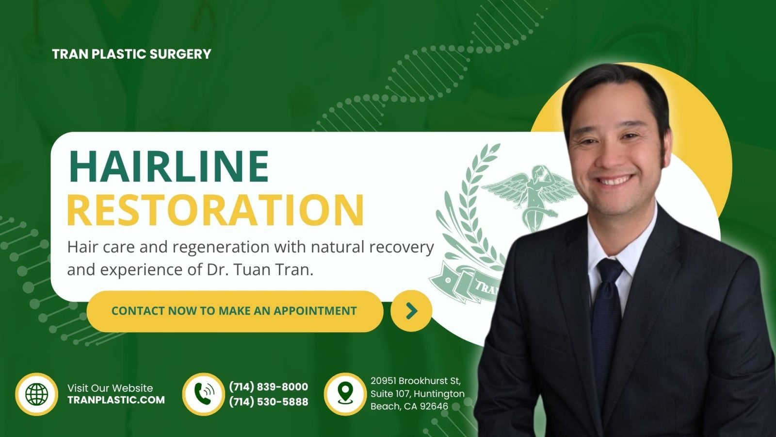 Hairline Restoration - Tran Plastic Surgery