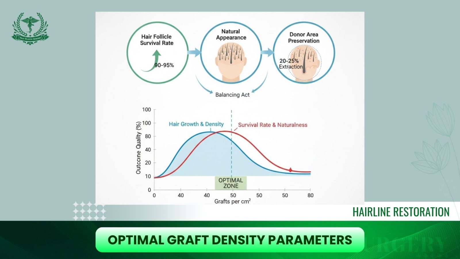 Optimal Graft Density Parameters