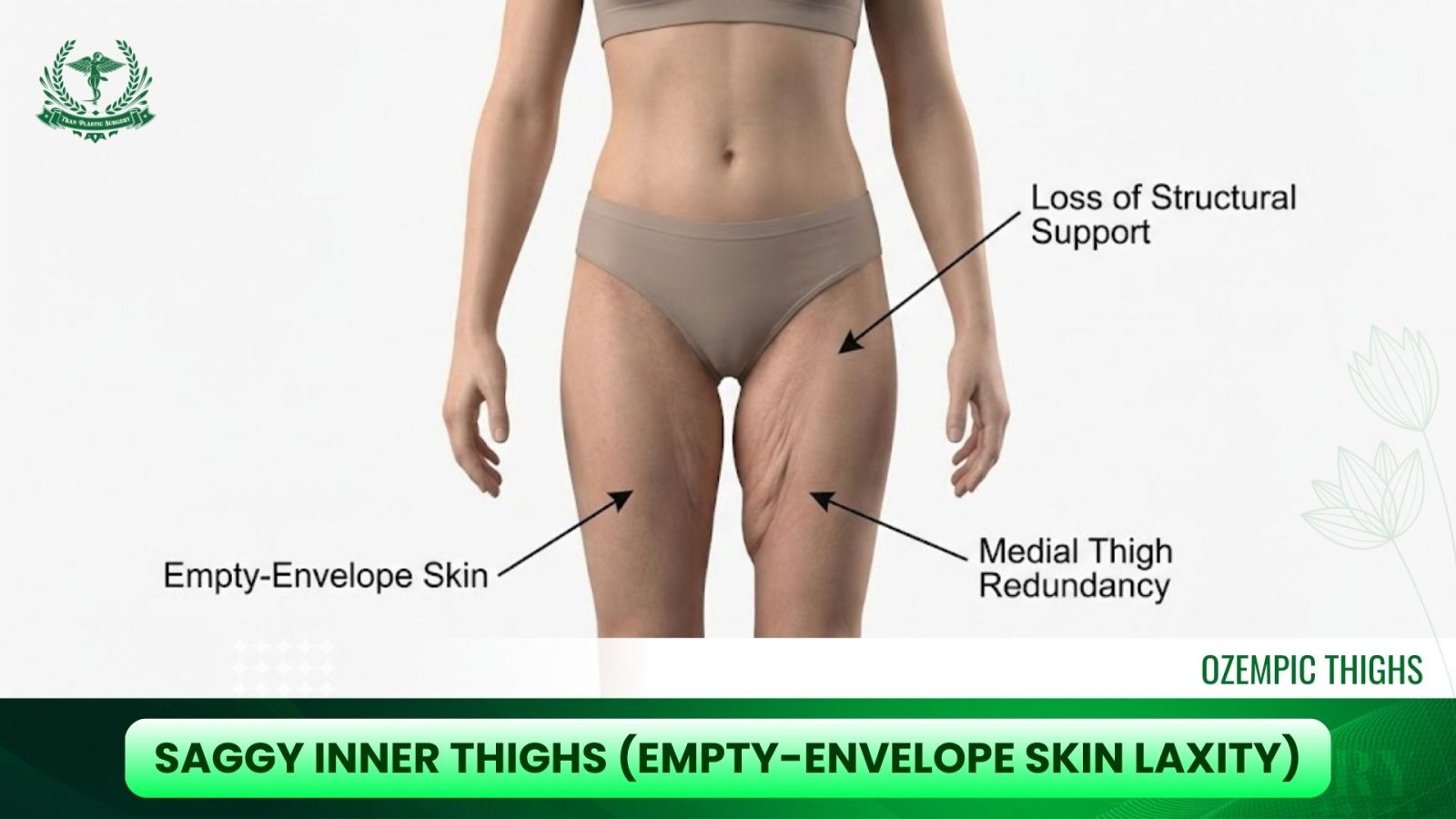 Saggy Inner Thighs (Empty-Envelope Skin Laxity)