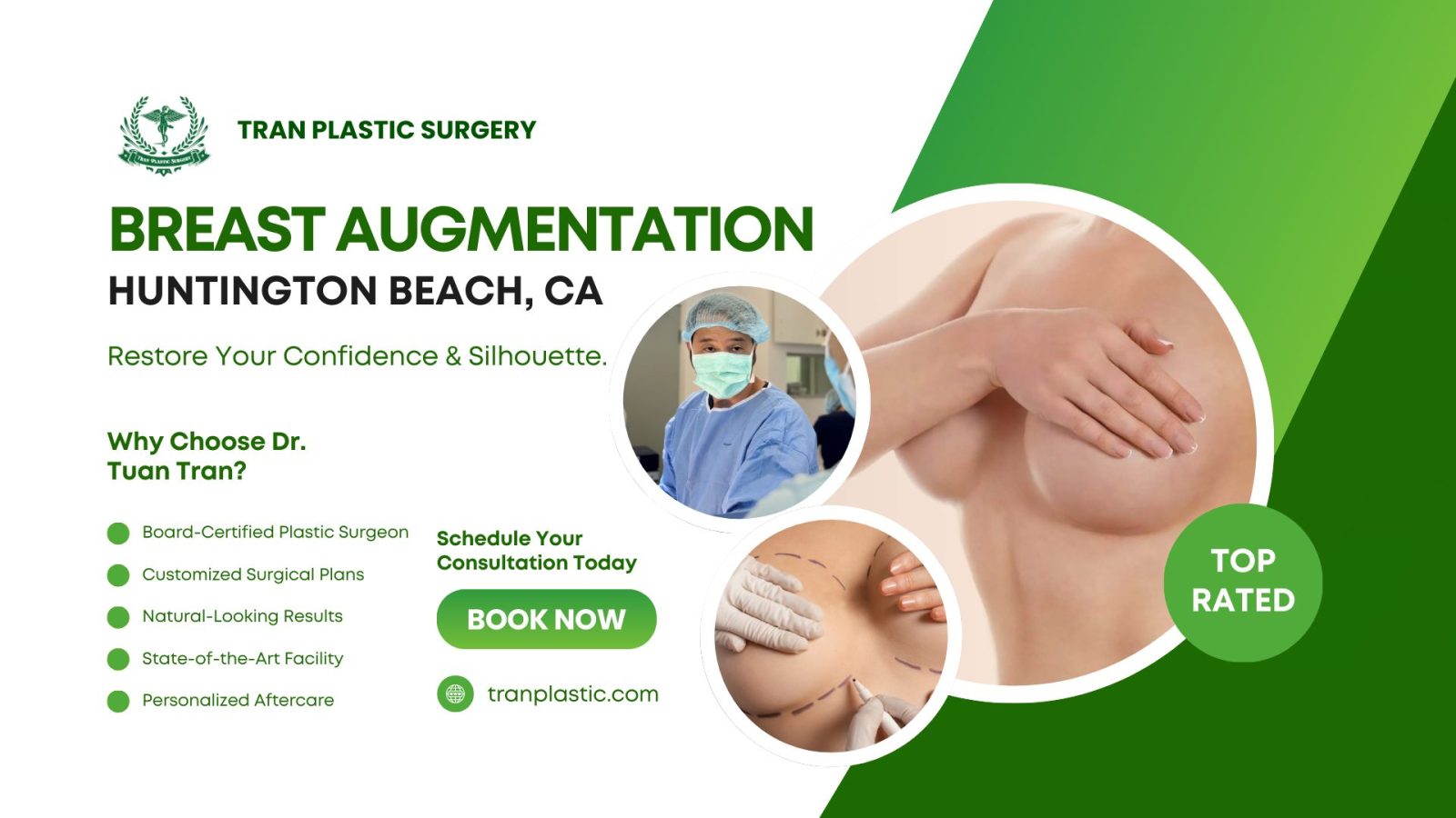 Breast Augmentation with Dr Tuan Tran - Huntington Beach, CA